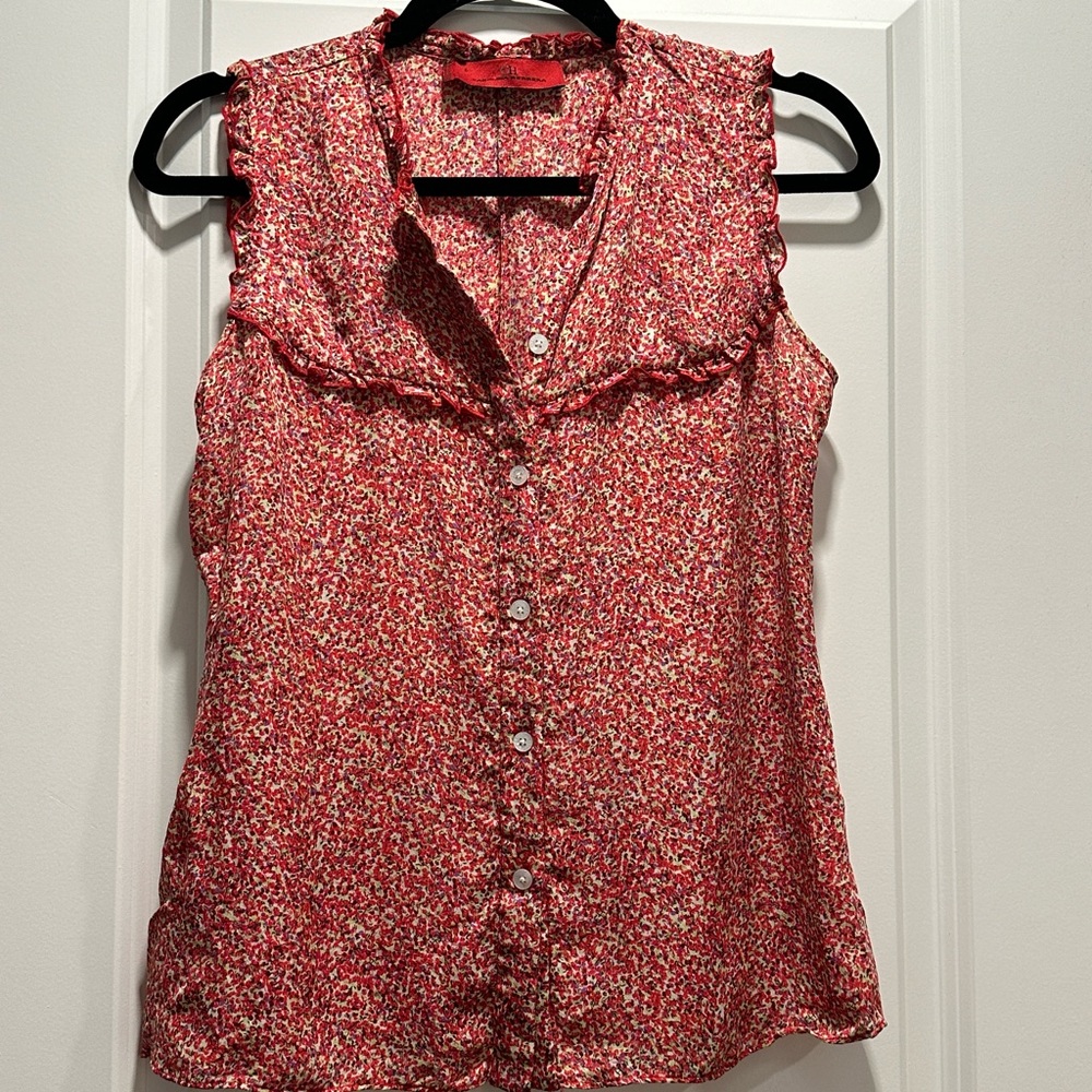 Carolina Herrera blouse.